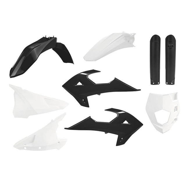 POLISPORT ENDURO KIT GAS GAS 18-20/RIEJU 21-23 - BLACK/WHITE Hover Image