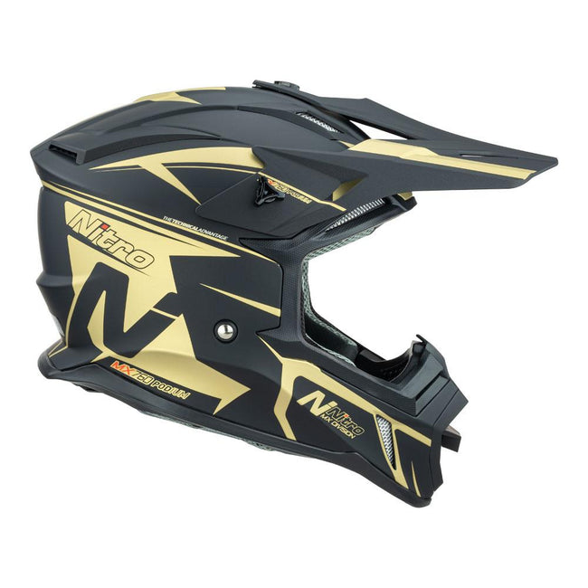 NITRO MX760 SATIN BLACK/GOLD Hover Image
