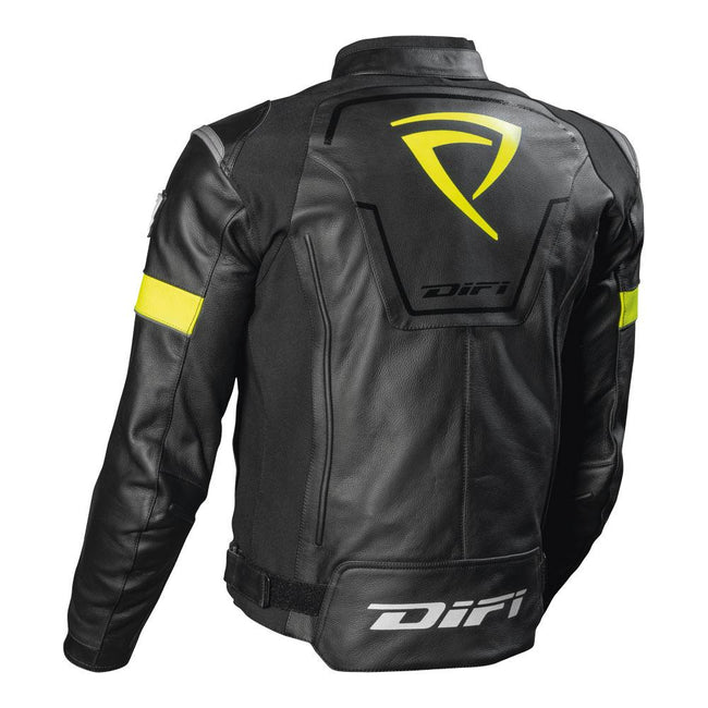 Difi Monza Jacket Black/Yellow Main Image