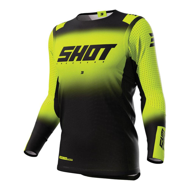 Shot Aerolite Ultima Jersey Neon Yellow Hover Image