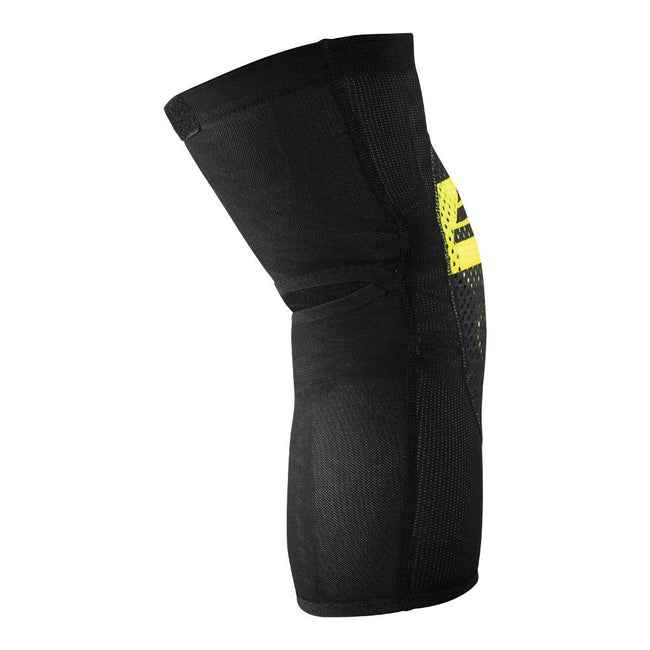 Shot Airlight 2.0 Knee Guards Adult Black/Neon Yellow Main Image