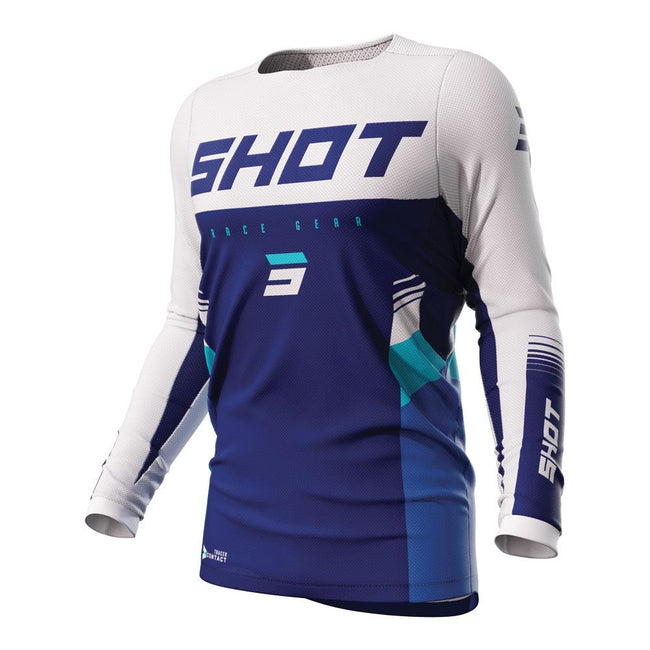 Shot Contact Tracer Jersey Blue Hover Image
