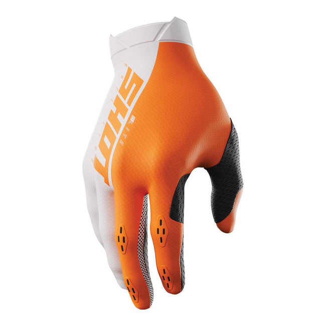 Shot Lite Gloves Neon Orange Hover Image