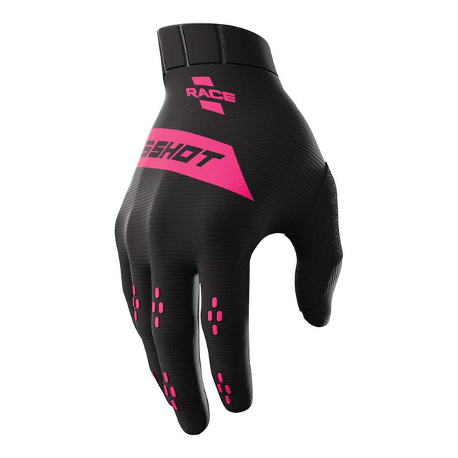 Shot Race Gloves Pink Hover Image