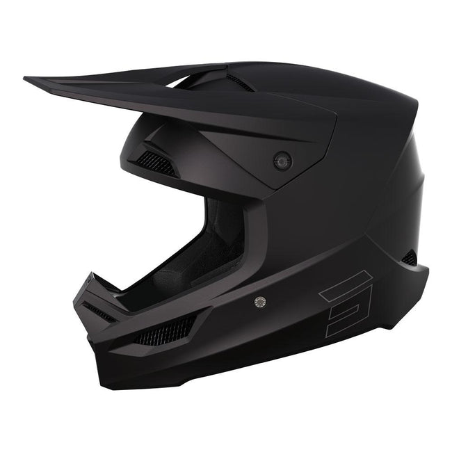 Shot Race Solid Helmet Black Matt MIPS Hover Image