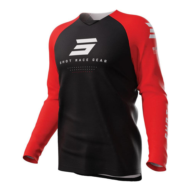 Shot Raw Escape Jersey Red Hover Image