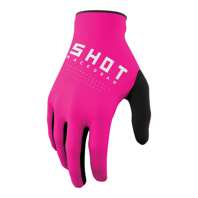 Shot Raw Gloves Pink Hover Image
