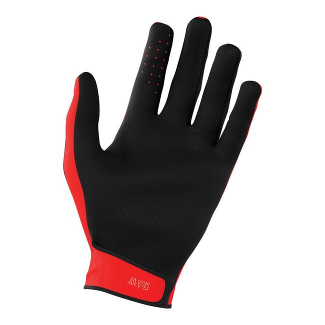 Shot Raw Gloves Red Main Image