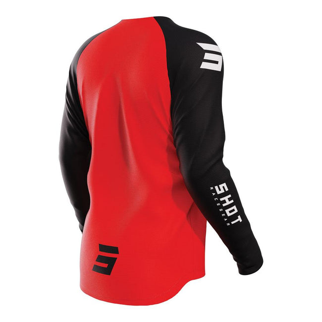 Shot Raw Kid Escape Jersey Red Main Image