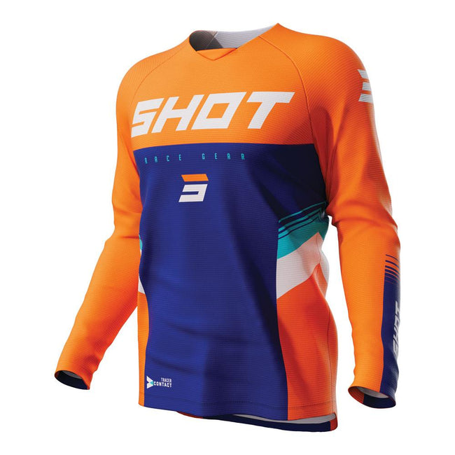Shot Raw Kid Tracer Jersey Neon Orange Hover Image