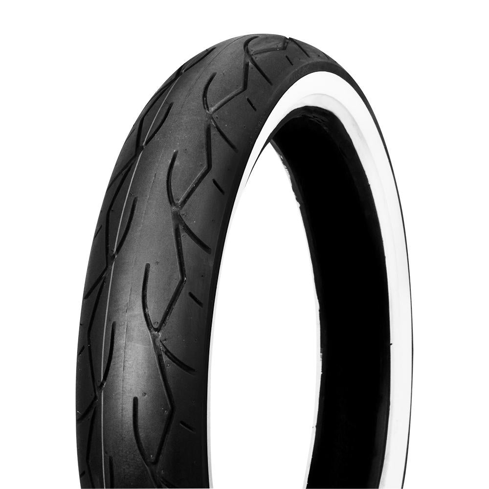 VEE RUBBER TYRE VRM302 WHITE WALL 130/70B18 63H TUBELESS FRONT/REAR