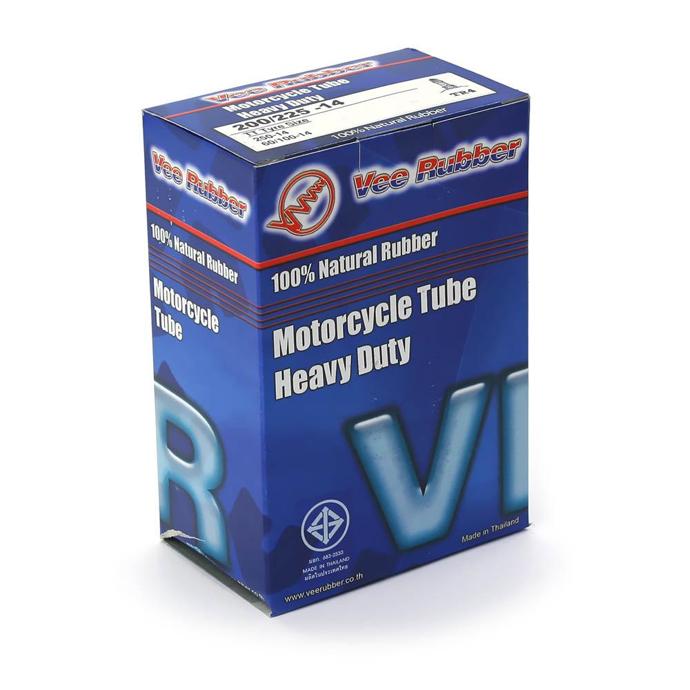 VEE RUBBER - HEAVY DUTY TUBE - 1.5mm - 200/225-14 STRAIGHT VALVE