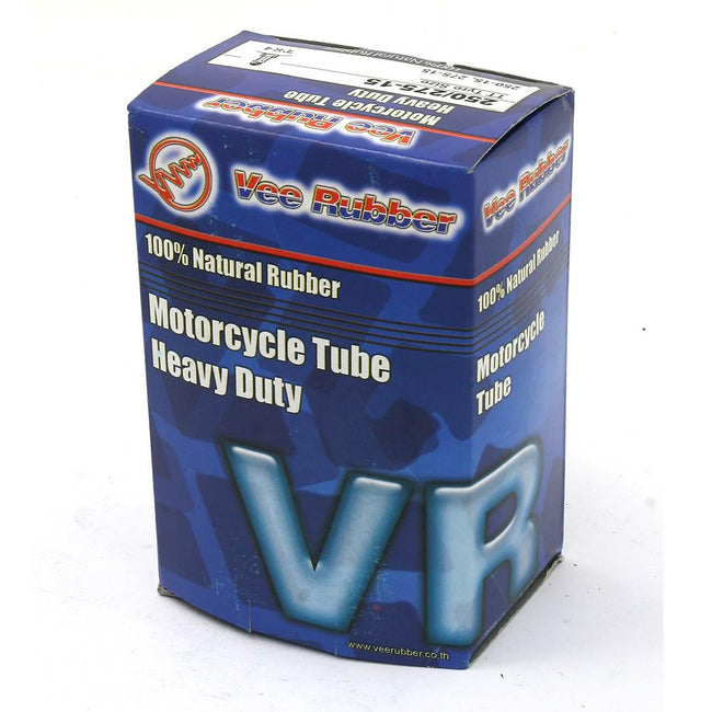 VEE RUBBER - HEAVY DUTY TUBE - 1.5mm - 250/275-15 STRAIGHT VALVE Hover Image