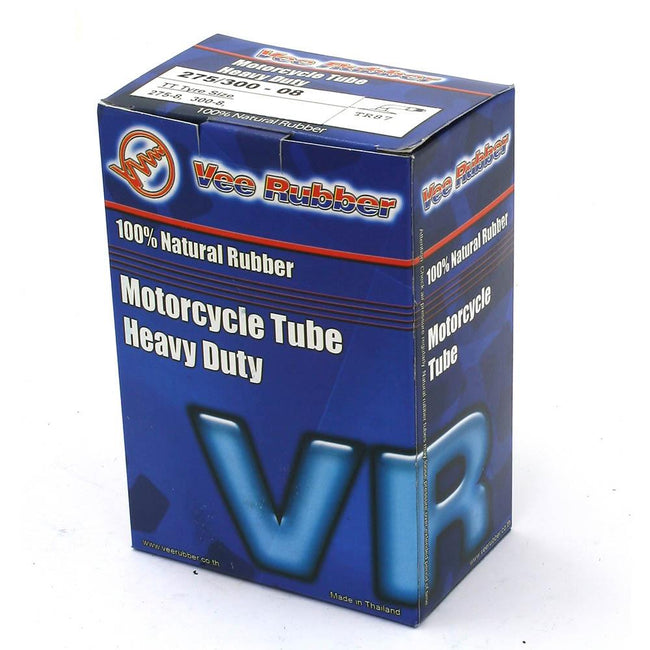 VEE RUBBER - HEAVY DUTY TUBE - 1.5mm - 275/300-08 90° RIGHT ANGLE VALVE Hover Image