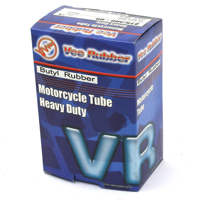 VEE RUBBER - HEAVY DUTY TUBE - 1.5mm - 275/300-09 90° RIGHT ANGLE VALVE Hover Image