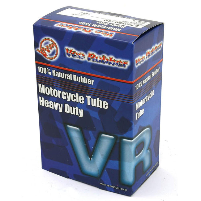VEE RUBBER - HEAVY DUTY TUBE - 1.5mm - 275/300-10 90° RIGHT ANGLE VALVE Hover Image