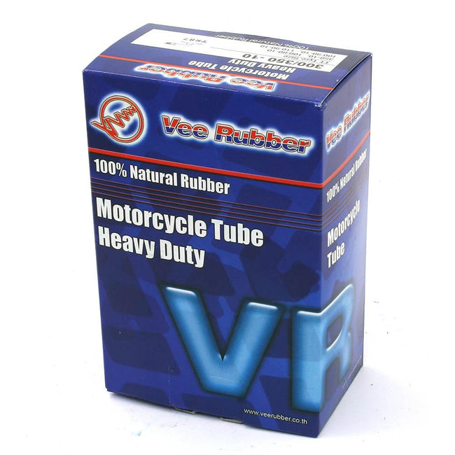 VEE RUBBER - HEAVY DUTY TUBE - 1.5mm - 300/350-10 90° RIGHT ANGLE VALVE Hover Image