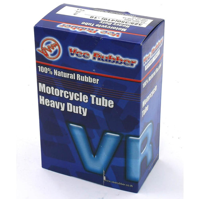 VEE RUBBER - HEAVY DUTY TUBE - 1.5mm - 325/350(410)-19 STRAIGHT VALVE Hover Image