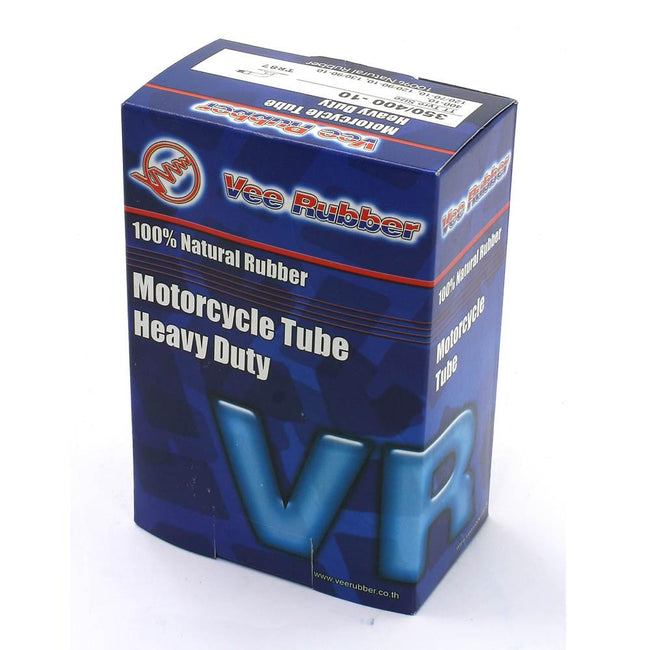 VEE RUBBER - HEAVY DUTY TUBE - 1.5mm - 350/400-10 90° RIGHT ANGLE VALVE Hover Image