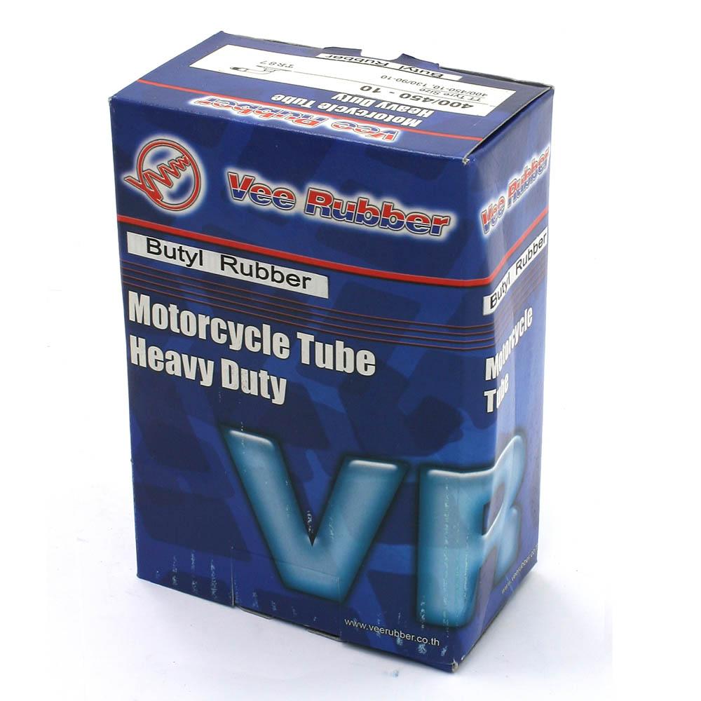 VEE RUBBER - HEAVY DUTY TUBE - 1.5mm - 400/450-10 90° RIGHT ANGLE VALVE
