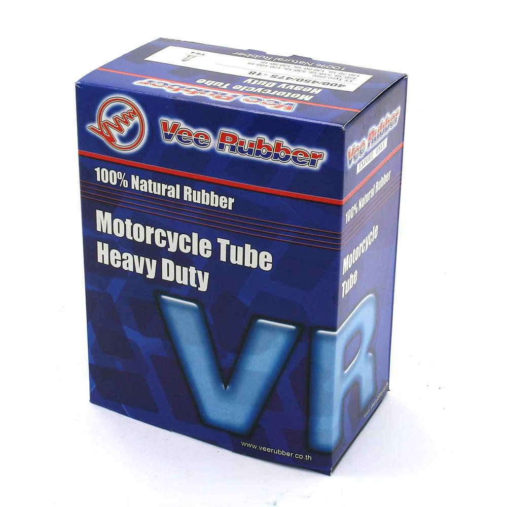 VEE RUBBER - HEAVY DUTY TUBE - 1.5mm - 400/450/475-18 STRAIGHT VALVE