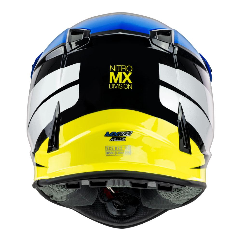 NITRO MX700 RECOIL BLACK/BLUE/WHITE/FLURO