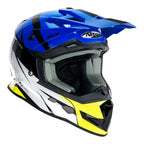 NITRO MX700 YOUTH RECOIL BLACK/BLUE/WHITE/FLURO