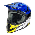 NITRO MX700 YOUTH RECOIL BLACK/BLUE/WHITE/FLURO