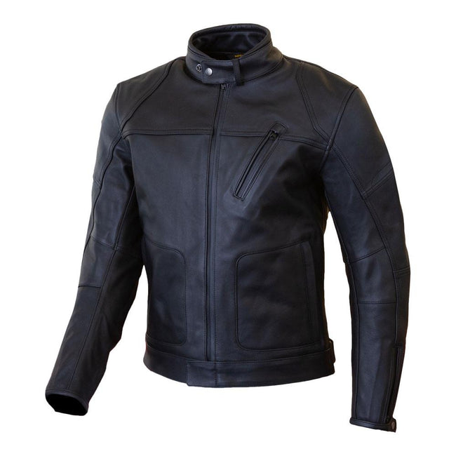 Merlin Gable D3O® Waterproof Leather Jacket Black Hover Image