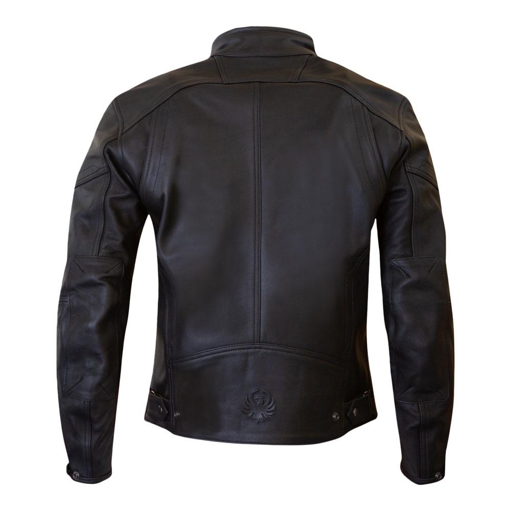 Merlin Gable D3O® Waterproof Leather Jacket Black