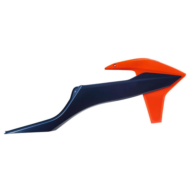 POLISPORT RADIATOR SHROUDS KTM SX/SX-F 19-22 - ORANGE/BLUE [B8] Main Image