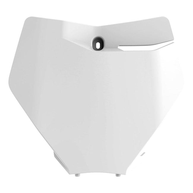 POLISPORT FRONT NUMBER PLATE KTM SX/SX-F 19-22 - 2020 WHITE Hover Image