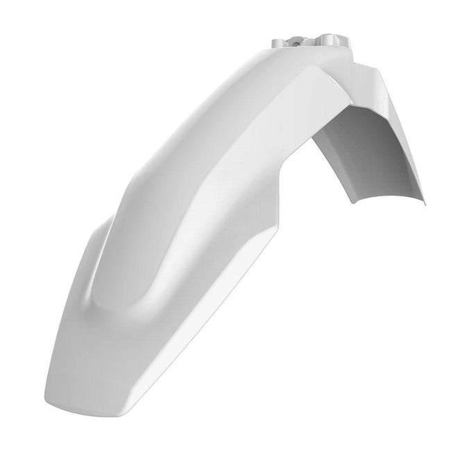 POLISPORT FRONT FENDER HUSQVARNA TC/FC/TE/FE - 2020 WHITE Hover Image