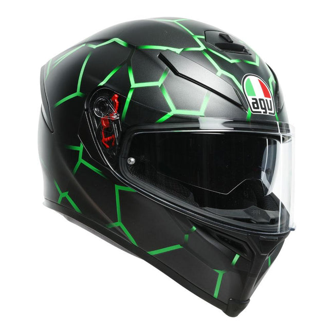 AGV K5 S - VULCANUM GREEN Hover Image