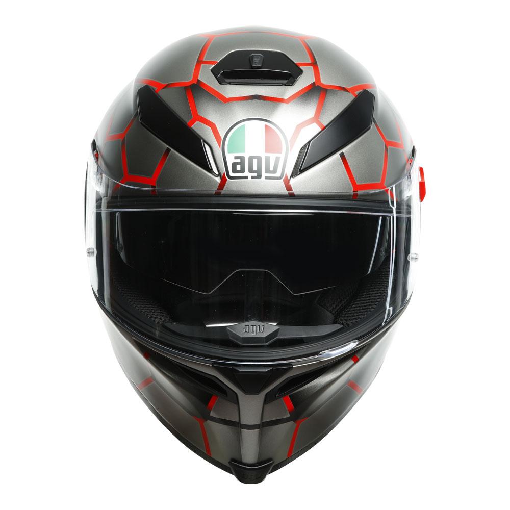 AGV K5 S - VULCANUM RED