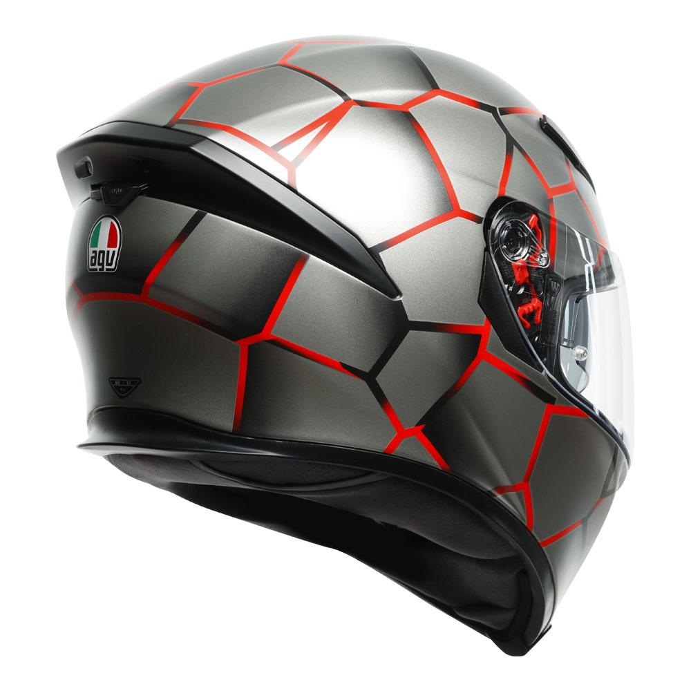 AGV K5 S - VULCANUM RED