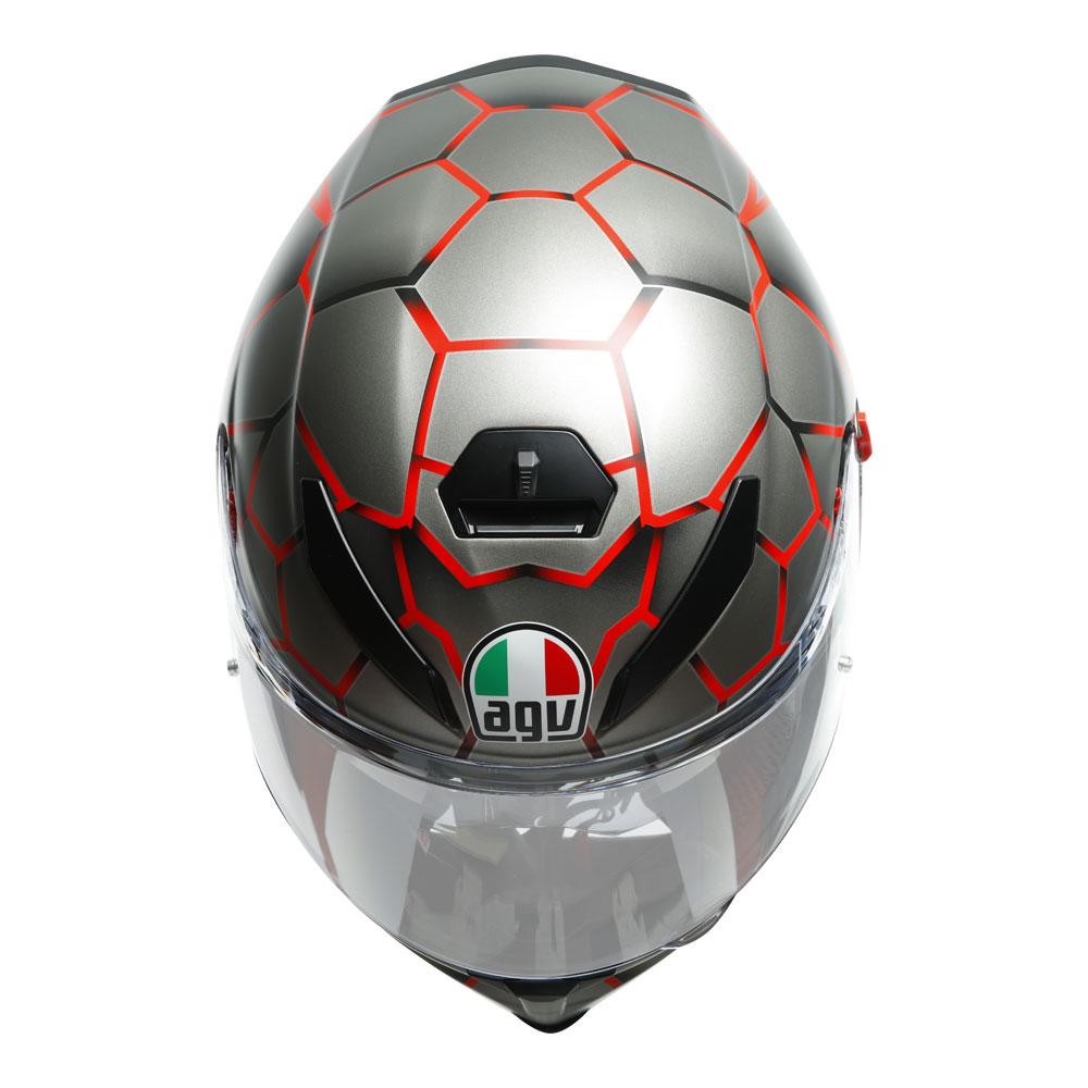 AGV K5 S - VULCANUM RED