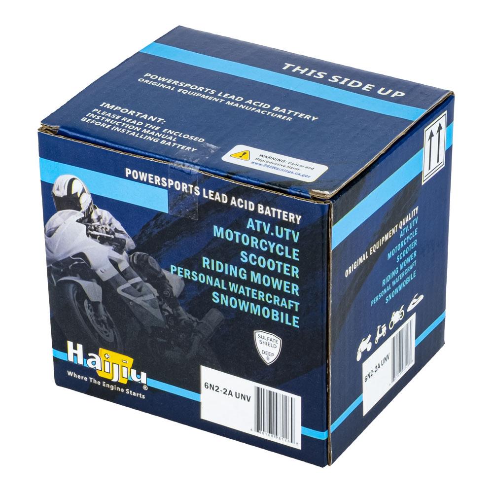 HAIJIU Battery 6V Series 6N2-2A UNV