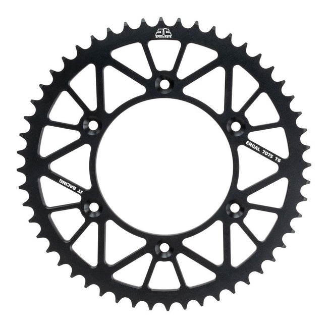 JT ALLOY RACELITE SPROCKET - 51T 520P - BLACK (30-110-51KJ) Hover Image