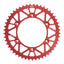 JT ALLOY RACELITE SPROCKET - 48T 520P - RED (30-KS6-48RJ)