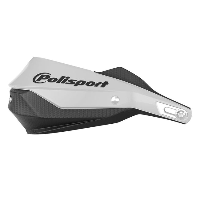 POLISPORT TRAILBLAZER HANDGUARDS - WHITE/BLACK Hover Image