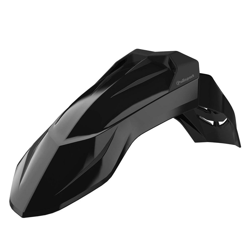 POLISPORT SUPERMOTO SM UNIVERSAL FRONT FENDER - BLACK