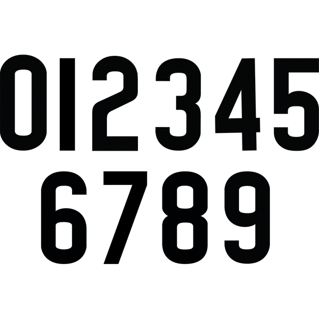 B0 - 165MM STRAIGHT NO. 0 BLACK (10/PKT) Hover Image