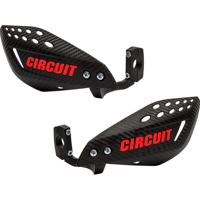 BGC5CR - CIRCUIT VECTOR B/GUARD CARBON/FLURO RED Hover Image