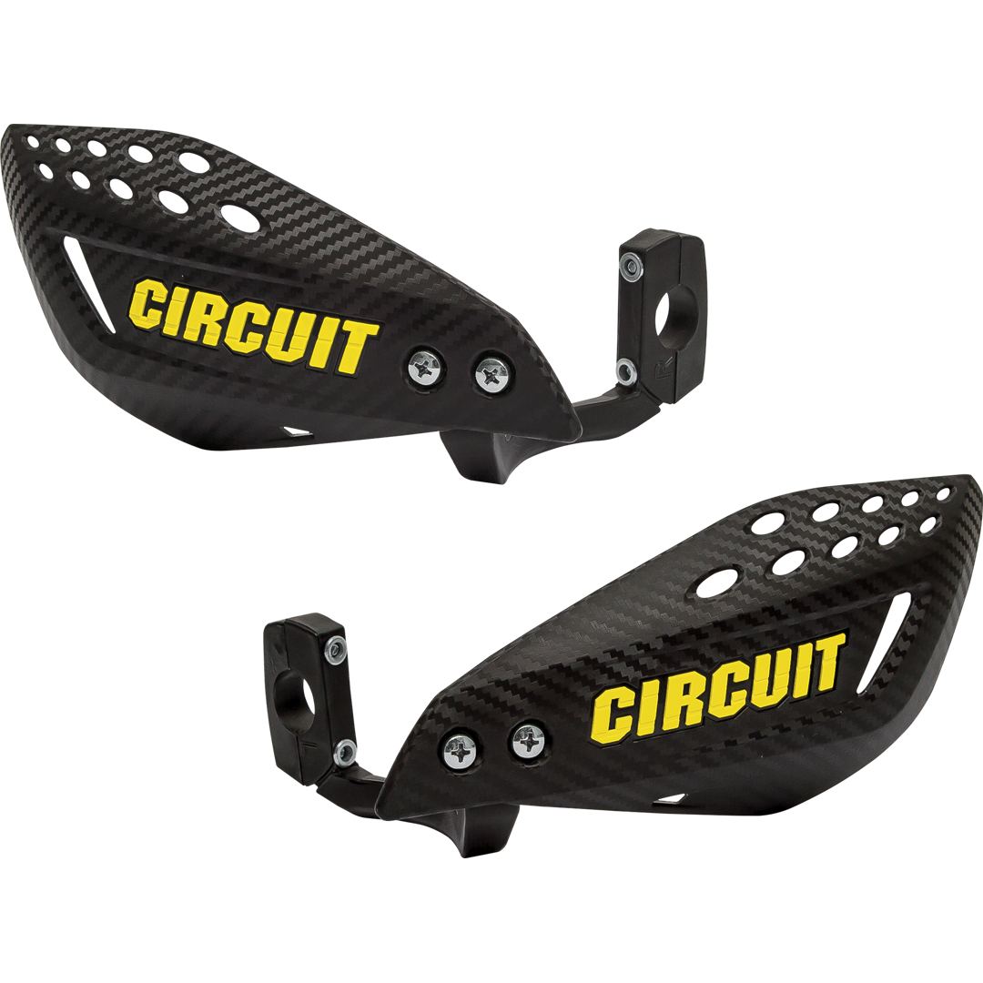 BGC5CY - CIRCUIT VECTOR B/GUARD CARBON/YELLOW