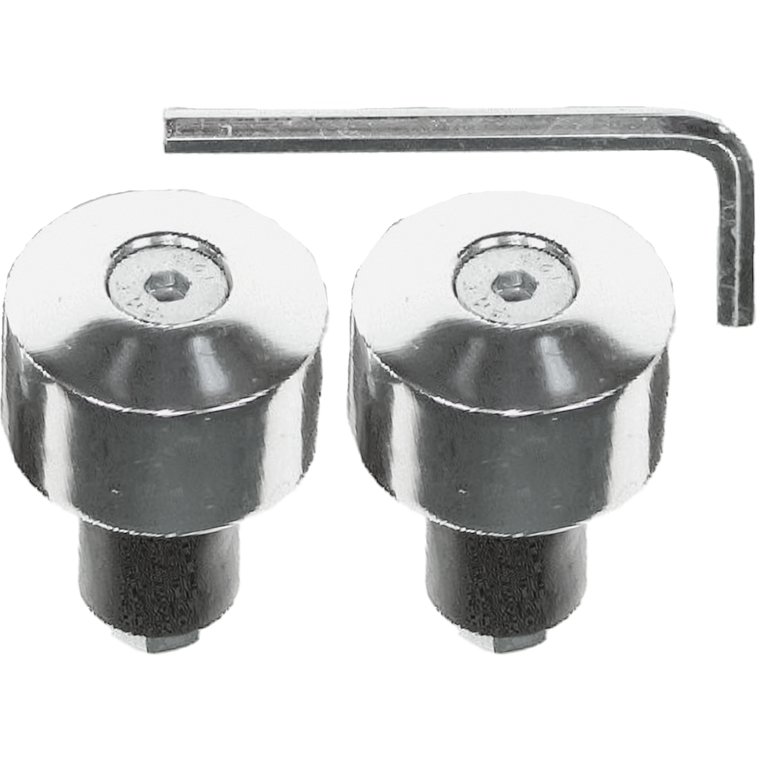 BP11S - BAR END TO SUIT ROAD BIKES SILVER