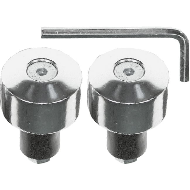 BP11S - BAR END TO SUIT ROAD BIKES SILVER Hover Image