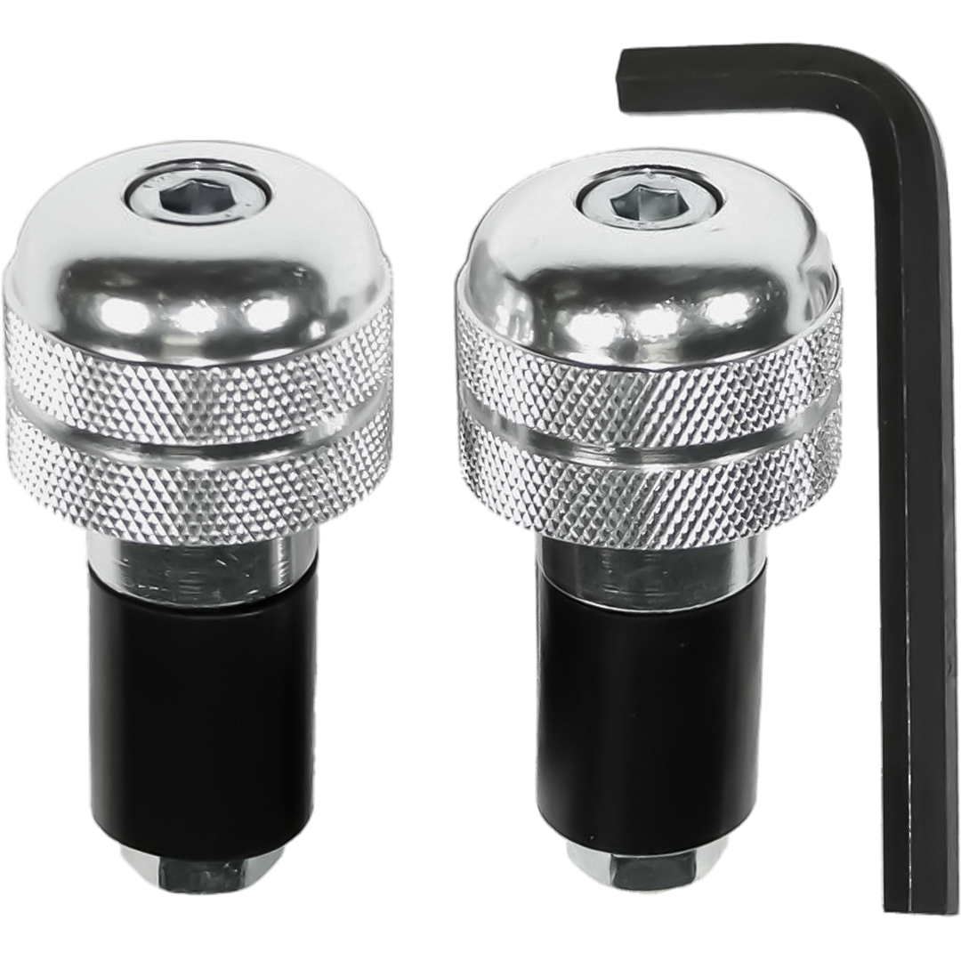 BP3 - BAR END WEIGHTS ALUMINIUM