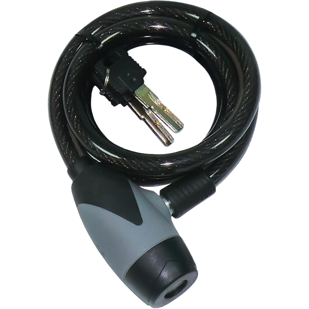 DLC13 - CABLE LOCK SPIRAL 12MM x 1200MM