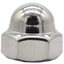 DNC6 - DOME NUT CHROME 6MM (10/BAG)